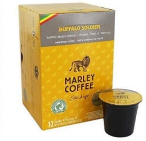 Marley Buffalo Soldier Coffee Dark Roast Coffee Pods 36ct