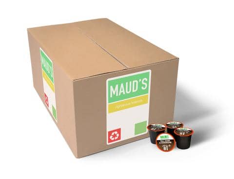 Mauds Tall Dark and Handsome Coffee Dark Roast Recyclable Coffee Pods Mauds Tall Dark and Handsome Coffee Dark Roast Recyclable Coffee Pods