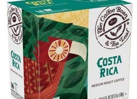 Coffee Bean and Tea Leaf Costa Rica Medium Roast K cups®  16ct
