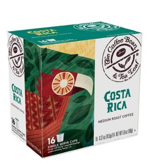 Coffee Bean and Tea Leaf Costa Rica Medium Roast K cups®  16ct