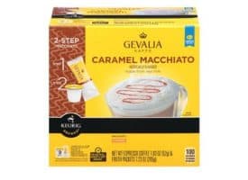 Gevalia Caramel Macchiato Espresso Roast Kcups 9ct