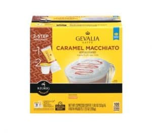 Gevalia Caramel Macchiato Espresso Roast Kcups 9ct