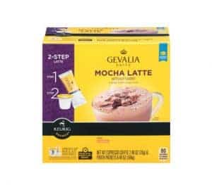 Gevalia Mocha Latte Espresso Roast Kcups 9ct