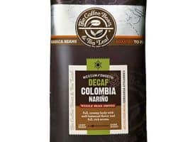 Coffee Bean and Tea Leaf Decaf Colombia Narino Blend Whole Bean Light Roast 16oz