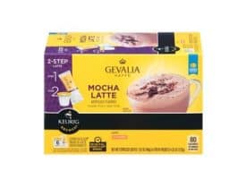 Gevalia Mocha Latte Espresso Roast Kcups 6ct