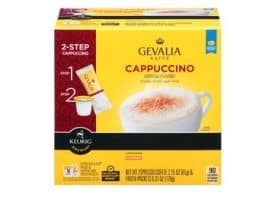 Gevalia Cappuccino Espresso Roast Kcups 9ct