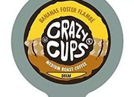 Crazy Cups Decaf Bananas Foster Flambe Medium Roast K cups®  22ct