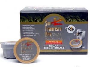 San Francisco Bay Decaf French Roast Dark Roast Single Serve One Cup 12ct