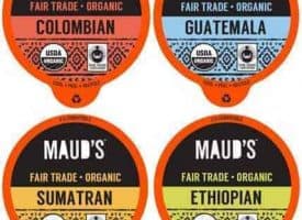 Maud's Righteous Blends Organic Variety Recyclable Coffee Pods 96ct - Maud's Coffee