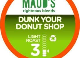 Maud's Righteous Blends Donut Shop Light Roast Recyclable Coffee Pods 100ct