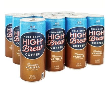 High Brew Coffee Mexican Vanilla (12x8 OZ) main image 0