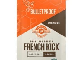 Bulletproof French Kick Whole Bean Dark Roast Coffee 8oz
