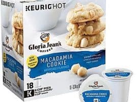 Gloria Jean's Macadamia Cookie Medium Roast K cups®  18ct