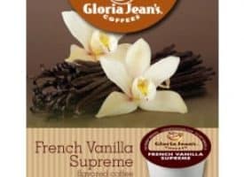 Gloria Jean's French Vanilla Medium Roast K cups®  24ct