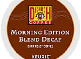 Diedrich Coffee Decaf Morning Edition Dark Roast K cups®  24ct