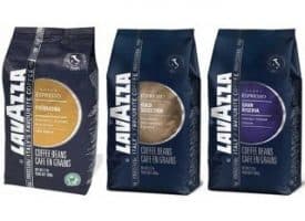 Lavazza Whole Bean Coffee Sampler Premium Blends - Three 2.2lb bags
