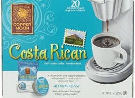 Copper Moon Costa Rica Blend Medium Roast Single Cups Aroma Cups 20ct