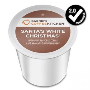 Barnie's Coffee Kitchen Santa's White Christmas Medium Roast K cups®  24ct