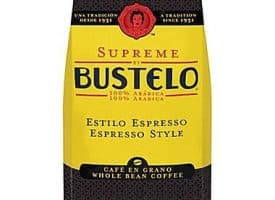 Cafe Bustelo Espresso Whole Bean Dark Roast Coffee 32oz