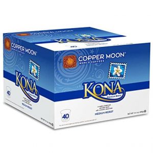 Copper Moon Kona Blend Medium Roast Single Cups Aroma Cups 40ct