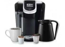 Keurig 2.0 K200 Coffee Brewer, Sandy Pearl / Cream with