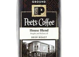 Peet's Coffee House Blend Ground Deep Roast Coffee 12oz
