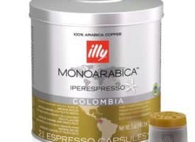 Illy's Monoarabica Colombia Medium Roast iperEspresso Capsules 21ct