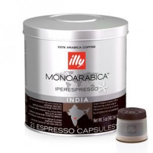 Illy's Monoarabica India Medium Roast iperEspresso Capsules 21ct