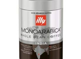 Illy's Monoarabica India Whole Bean Dark Roast Coffee 8.8oz