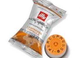Illy's Monoarabica Ethiopia iperEspresso Medium Roast Single Capsules 14ct