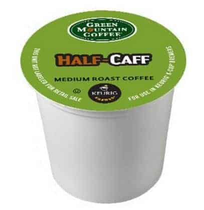 Green mountain coffee half clearance caff