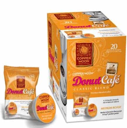 Copper Moon Donut Cafe Medium Roast Single Cups Aroma Cups 20ct