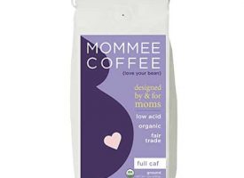 Mommee Coffee Full Caff Organic Ground Medium Roast Coffee 12oz