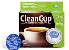 CleanCup 5 Pack Cleaning Capsules for K Cup Brewers