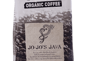 Jim's Organic Coffee Jo Jo's Java Whole Bean Light Medium Roast 5lb