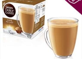Nescafe Dolce Gusto Coffee Pods Cafe Au Lait Dark Roast 16ct