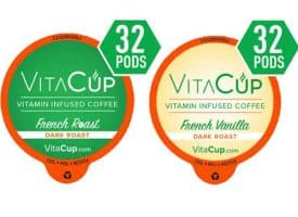 VitaCup Dark Roast Lover's Bundle Vitamin Coffee Pods 64ct