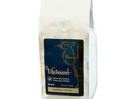 Lifeboost Coffee Fair Trade Organic Patriot Whole Bean Medium Roast Coffee 12oz