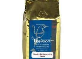 Lifeboost Coffee Fair Trade Organic Smoky Butterscotch Spice Whole Bean Medium Roast Coffee 12oz