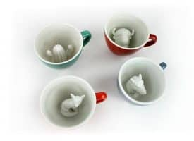 Creature Cups Specialty Coffee Mugs - Desert Tribe Mug X 4