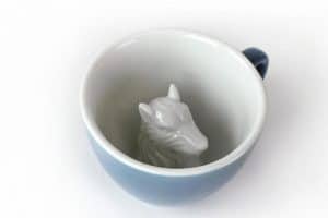 Creature Cups Specialty Coffee Mugs - Wolf Mug