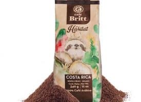 Cafe Britt Costa Rica Habitat Ground Medium Roast Coffee 12oz