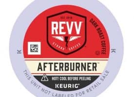 Revv Afterburner Dark Roast Extra Bold K cups 96ct