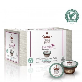 Gourmesso Pods Glory Brew Noble Extra Dark Roast K-Cup Pods 12ct