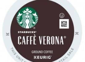 Starbucks Caffè Verona Roast Dark Roast K Cup Pods 24ct