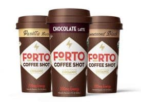 Forto Organic Coffee Shot 200mg Variety Pack 6ct