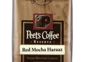 Peet's Coffee Red Mocha Haraaz Dark Roast 16oz