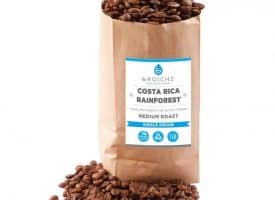 Grosche Single Origin Costa Rican Rainforest Whole Bean Medium Roast Coffee 16oz
