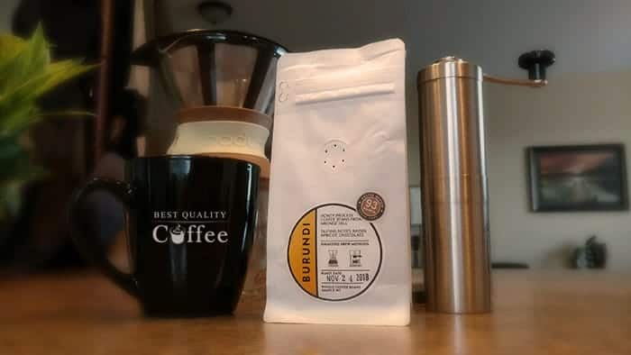 Caffeic Coffee Review- Burundi