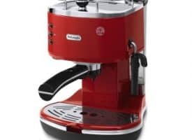 Delonghi Icona Espresso Machine Red